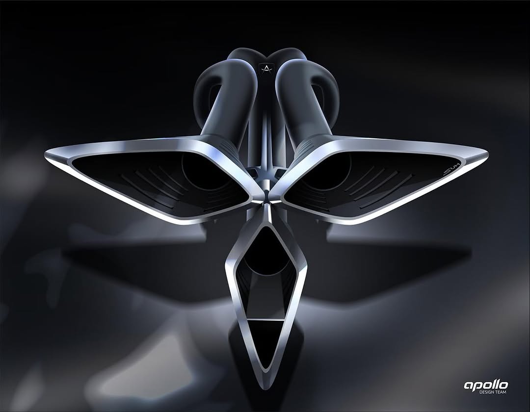 Apollo EVO exhaust design sketch