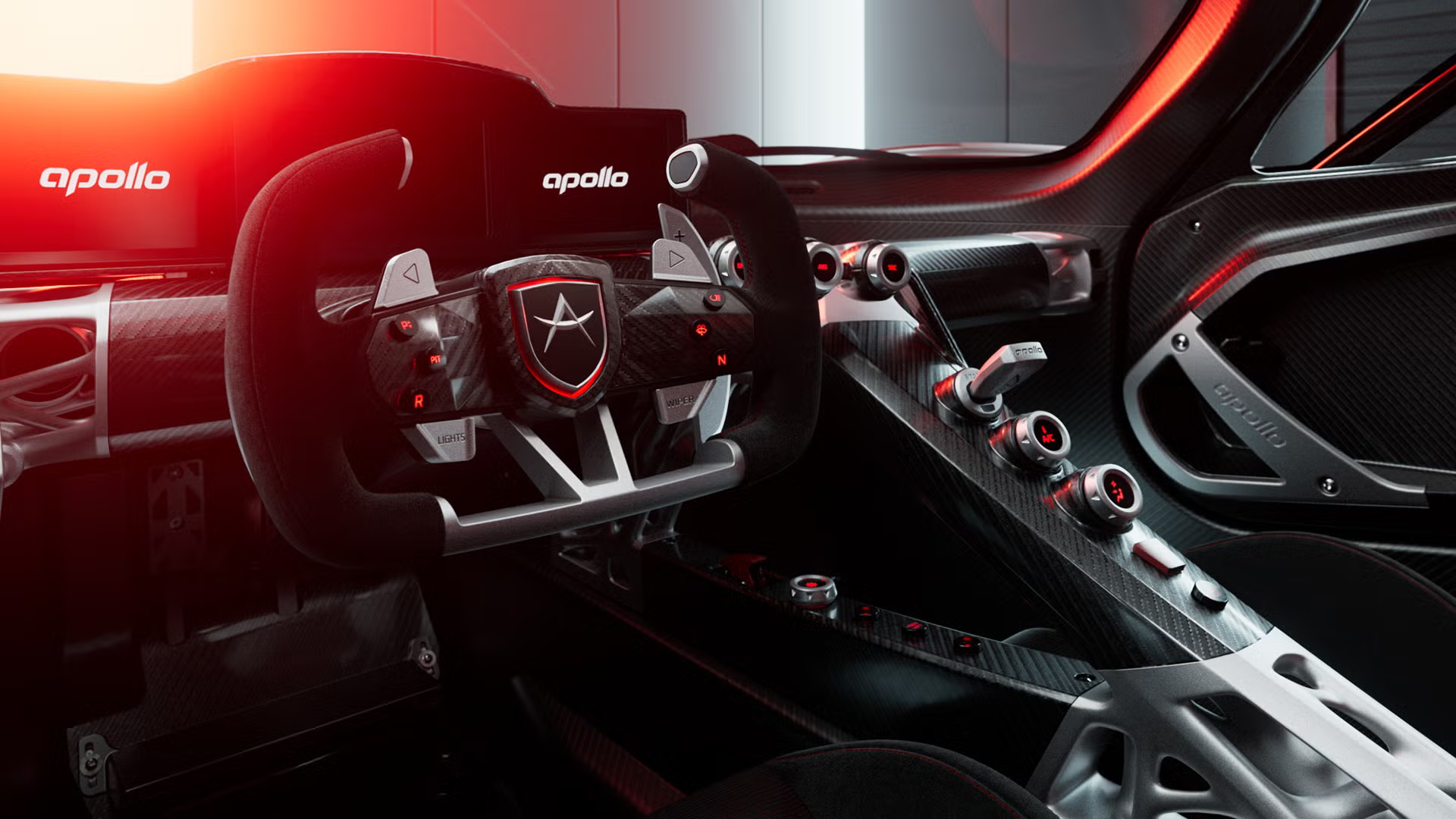 Apollo EVO cockpit controls