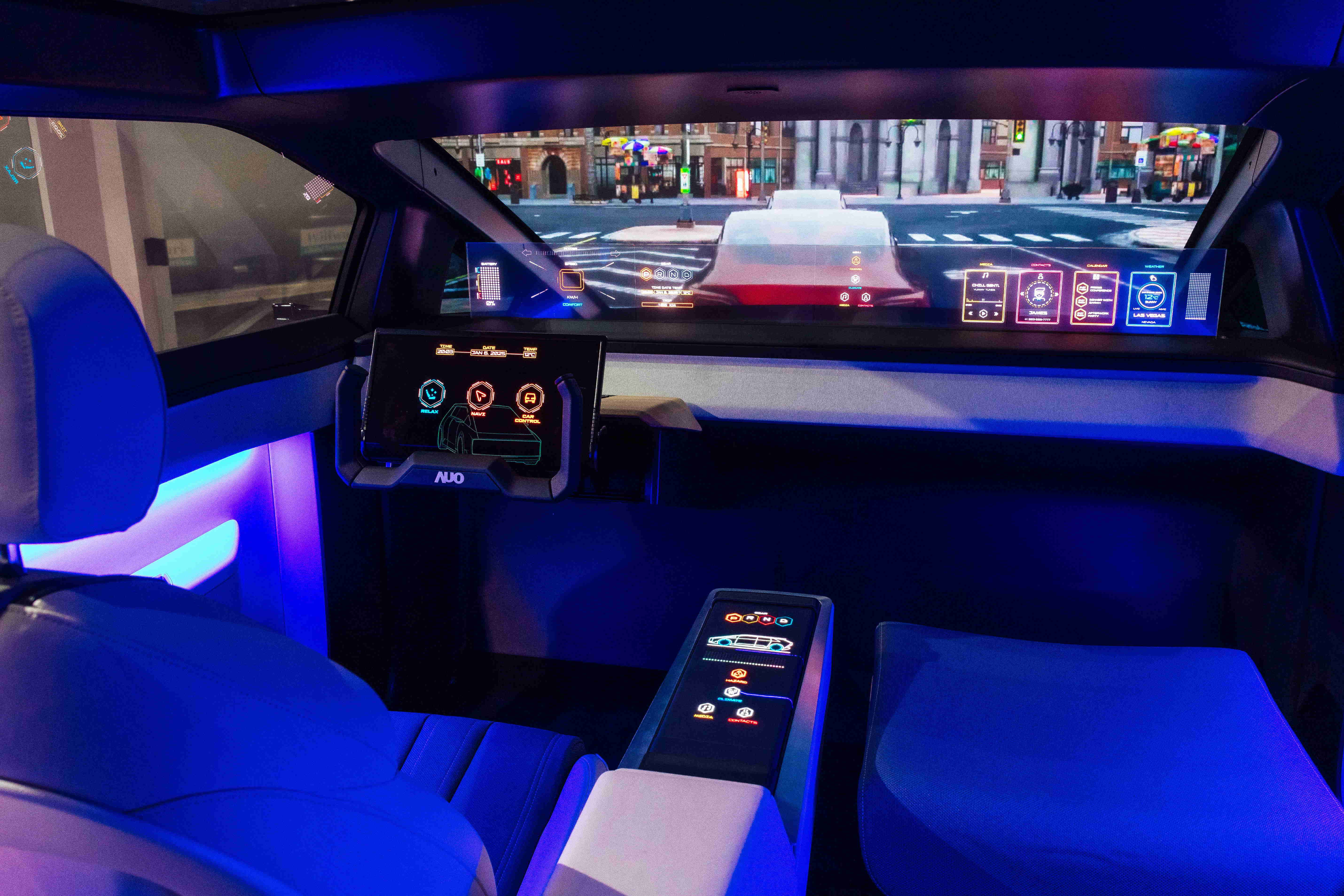 AUO Smart Cockpit at CES